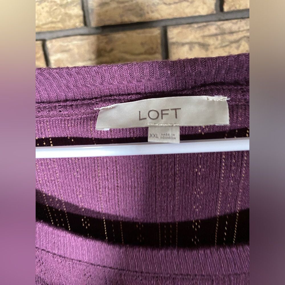 Loft blouse purple - Picture 2 of 6